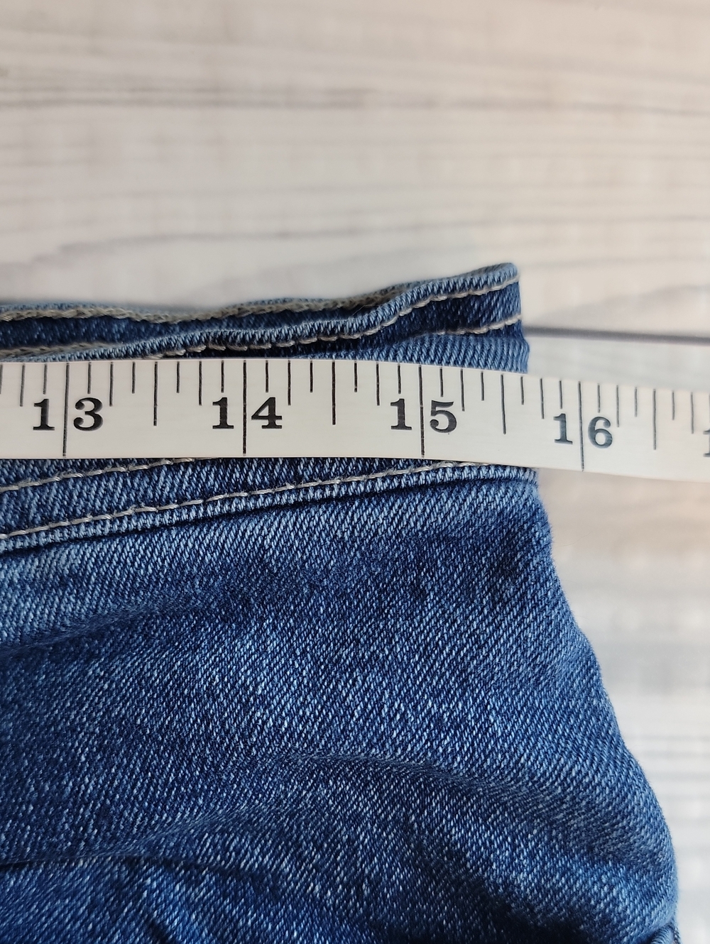 Gloria Vanderbilt Vintage Red Label Blue Denim Jeans Womens Size 14 Waist 31"X27 - Picture 11 of 13